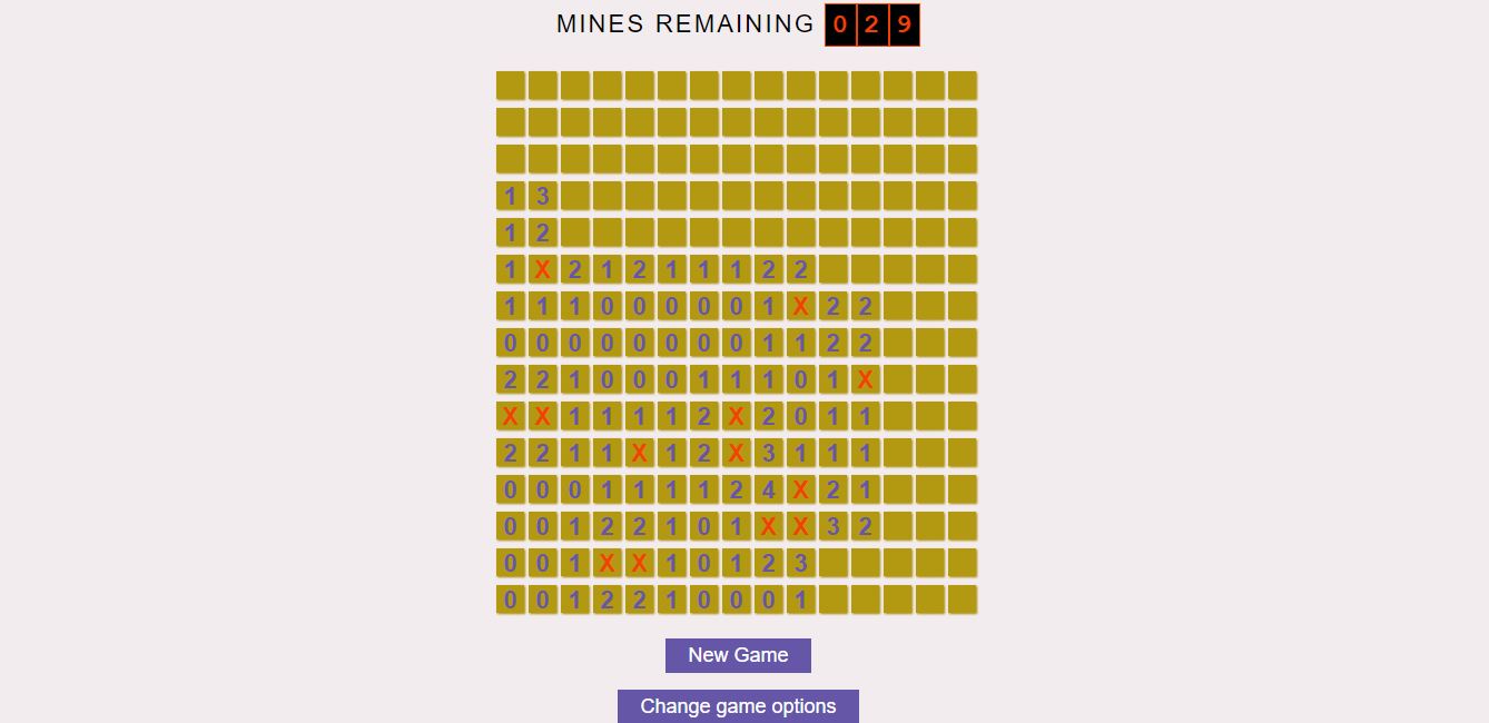 Elm Minesweeper-screenshot